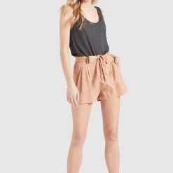 Brandneu 🛒 Khujo INDIRA - Shorts - Aprikot Gewaschen, Damen ✨ -khujo Verkaufsladen 8d343cb9bc0540cbbc248325fa0ce6a5
