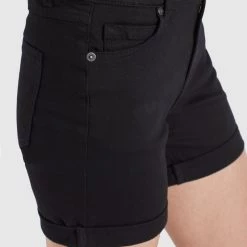 Top 10 👍 Khujo RIVEN - 👖 Jeans Shorts - Schwarz, Damen 💯 -khujo Verkaufsladen 8d3ed51bb76b4c54aae4c7972c6c36a7