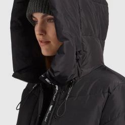 Budget 👏 Khujo JORDIS - Wintermantel - Schwarz, Damen 👍 -khujo Verkaufsladen 8dd520663d0541a7aec642683f5107d7