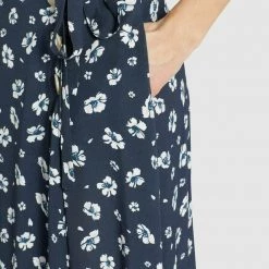 Auslauf 😍 Khujo HEPKE - A-Linien-Rock - Blau-weiß Geblümt, Damen ✔️ -khujo Verkaufsladen 8e1086183e2044128826bed4a6a184bb