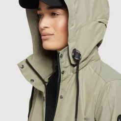 Am billigsten ⭐ Khujo SMILLA - Parka - Graugrün, Damen ✨ -khujo Verkaufsladen 8e30b1cc06a24c4ba7117d7e500dc60d