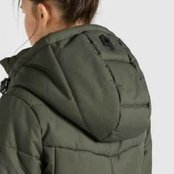 Billig ⭐ Khujo ELVA STRUCTURED - Wintermantel - Dunkeloliv, Damen 🧨 -khujo Verkaufsladen 8e75694159d749ffa767b3905d7e0447