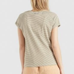 Angebote ✔️ Khujo BABSI - T-Shirt Print - Weiß Ocker Gestreift, Damen ✨ -khujo Verkaufsladen 8f75ab91000b4aed92003d9f8812e5e0