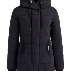 Budget 🌟 Khujo SHERMA2 - Wintermantel - Schwarz, Damen ⌛ -khujo Verkaufsladen 8f8ae4ac730a4ed284864587639b826a