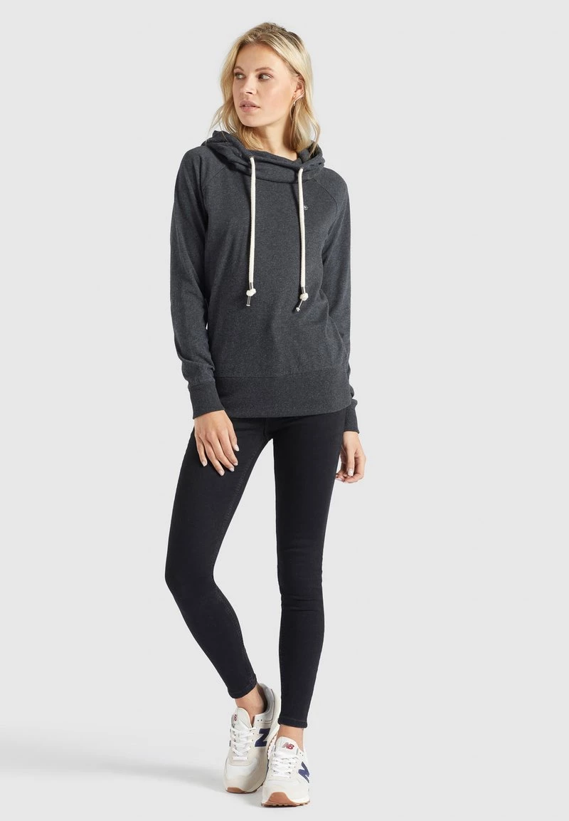 Coupon 🧨 Khujo LINNEA - Kapuzenpullover - Dunkelgrau Meliert, Damen ✔️ 4 Coupon 🧨 Khujo LINNEA - Kapuzenpullover - Dunkelgrau Meliert, Damen ✔️ – Bild 4