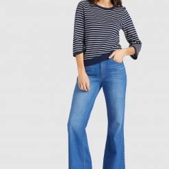 Am billigsten 🧨 Khujo RAISA - Strickpullover - Dunkelblau, Damen ⭐