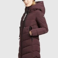 Aktion 🔥 Khujo AYLEENA - Wintermantel - Weinrot, Damen 😍 -khujo Verkaufsladen 914a6deec96e43b5bd879b55ea1770a1