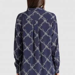 Schlussverkauf 🔔 Khujo COLLINS - Hemdbluse - Dark Blue, Damen ⌛ -khujo Verkaufsladen 918d73e423034f688e2a007aa991831c