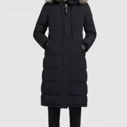 Budget 😉 Khujo LISSANDRA - Wintermantel - Schwarz, Damen ✔️