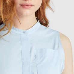 Bester Verkauf 😀 Khujo THERES - Blusenkleid - Hellblau, Damen 🎉 -khujo Verkaufsladen 92786a73565e489c856631844f07c65f