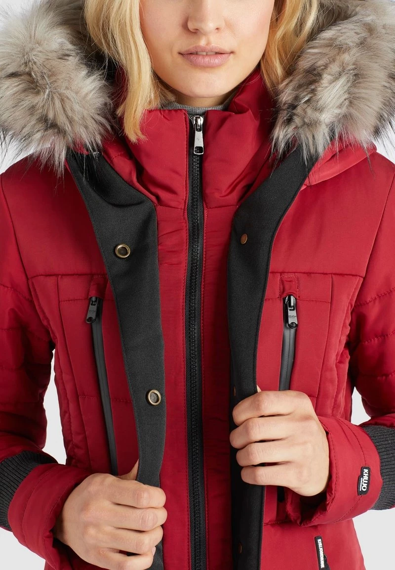 Top 10 👏 Khujo NIAMH - Wintermantel - Rot, Damen ❤️ 7 Top 10 👏 Khujo NIAMH - Wintermantel - Rot, Damen ❤️ – Bild 7