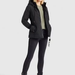 Am billigsten 🔥 Khujo CORZ - Winterjacke - Black, Damen 🎉 -khujo Verkaufsladen 93f47400a21341bd93c51b1826621a6a