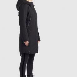 Budget 🌟 Khujo CHARLYN - Wintermantel - Schwarz, Damen 🤩 -khujo Verkaufsladen 94047deba6864f0496afd107a671089f