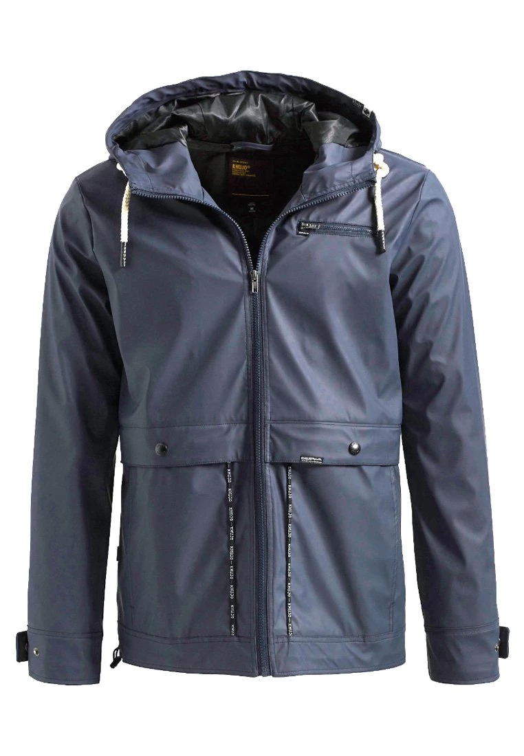 Bester Verkauf 😉 Khujo DARKIN - Regenjacke / Wasserabweisende Jacke - Dunkelblau, Herren 😍 6 Bester Verkauf 😉 Khujo DARKIN - Regenjacke / Wasserabweisende Jacke - Dunkelblau, Herren 😍 – Bild 6
