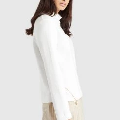 Schlussverkauf 🔥 Khujo MALINA - Sweatshirt - White, Damen 🥰 -khujo Verkaufsladen 94d58ced9ede4131b2b490ef76758ab1