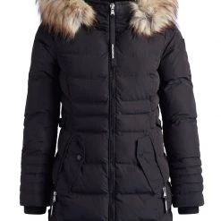 Auslauf ✨ Khujo AMARAY - Wintermantel - Schwarz, Damen 🎉 -khujo Verkaufsladen 955bdbab90024280b469b7ea8a2354a4