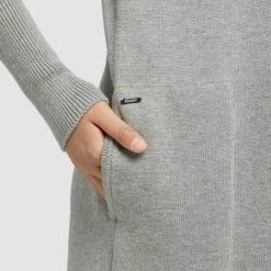 Billig ⌛ Khujo ELINA - Strickjacke - Grau Meliert, Damen 😉 -khujo Verkaufsladen 95b9ac00db7e4f4686cc360b54feeaa1
