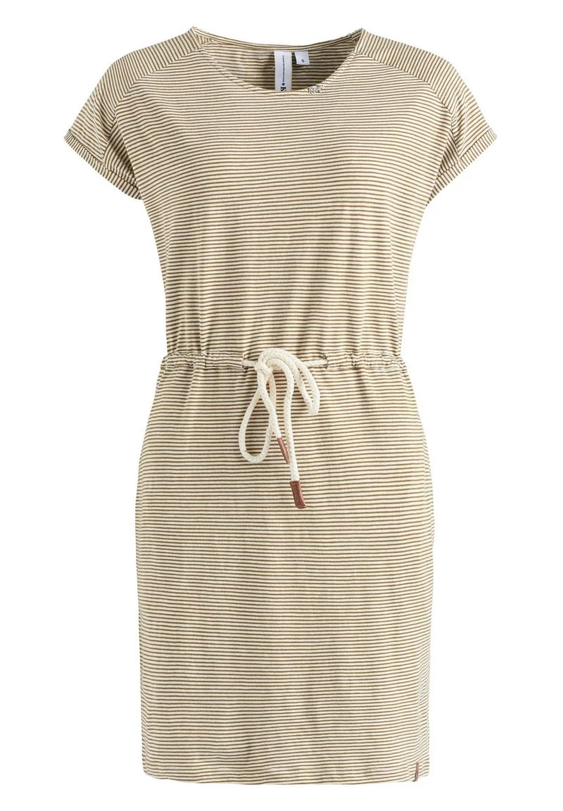 Neu 😍 Khujo ANNEMARIE - Jerseykleid - Weiß-ocker Gestreift, Damen 🔥 10 Neu 😍 Khujo ANNEMARIE - Jerseykleid - Weiß-ocker Gestreift, Damen 🔥 – Bild 10