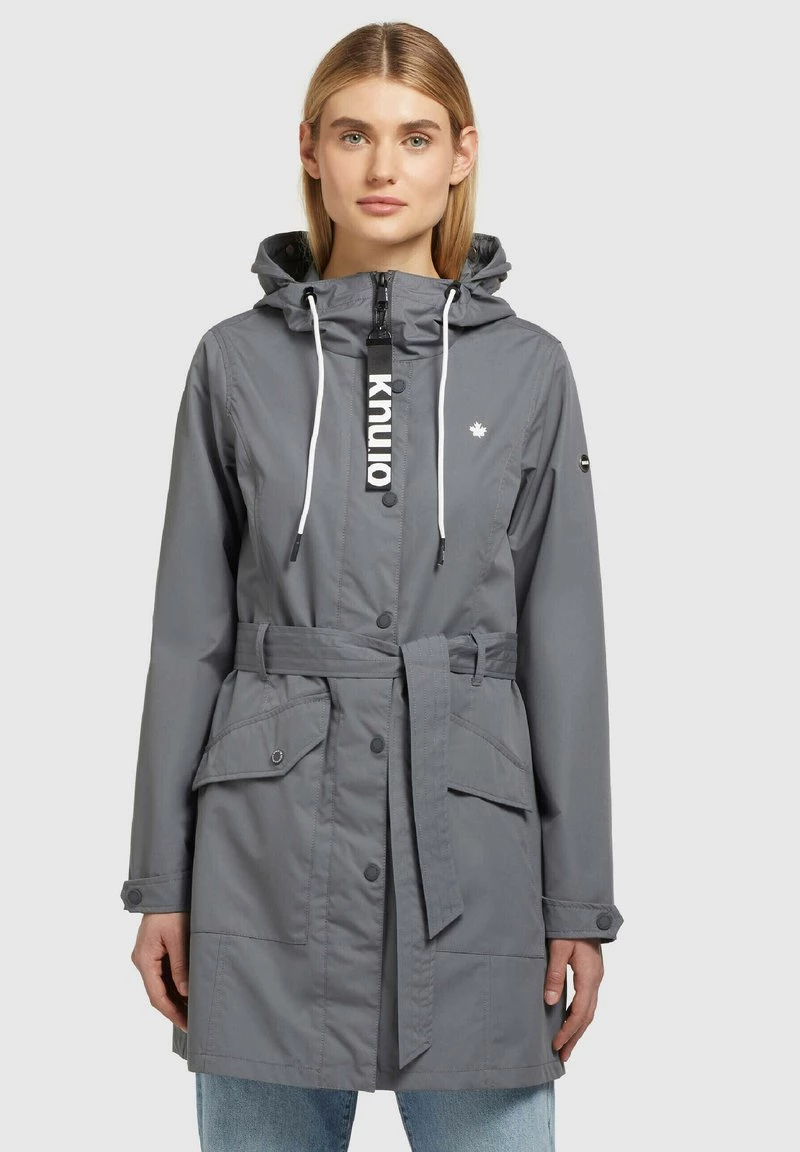 Coupon ⭐ Khujo LAUREN - Trenchcoat - Graublau, Damen ⭐ 1 Coupon ⭐ Khujo LAUREN - Trenchcoat - Graublau, Damen ⭐