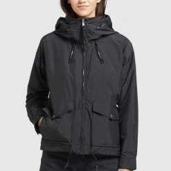 Bestes Angebot 🧨 Khujo BLAIR - Übergangsjacke - Schwarz, Damen ⭐