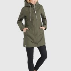 Aktion 🎁 Khujo SOUS - Kurzmantel - Oliv, Damen 🛒 -khujo Verkaufsladen 9694fdc8ba0246709e48c32121ecec24