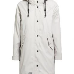 Blitzangebot 🤩 Khujo ODELIE - Regenjacke / Wasserabweisende Jacke - Hellgrau, Damen 👏 -khujo Verkaufsladen 96ca3e2e70fd4ade80596c1da1909e04