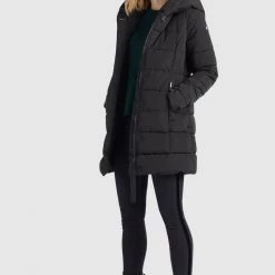 Schlussverkauf 🧨 Khujo SILLA - Wintermantel - Schwarz, Damen 😍 -khujo Verkaufsladen 98a8a07878884ec19176ac722c76819d