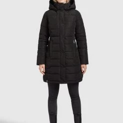 Besorgen 🌟 Khujo DELINAS2 - Wintermantel - Schwarz, Damen ⭐ -khujo Verkaufsladen 98be32e0b3d74d63967b8525f82bd59a