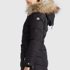 Auslauf ✨ Khujo AMARAY - Wintermantel - Schwarz, Damen 🎉 -khujo Verkaufsladen 996c19bbaf664bf7bb82548d4462901c