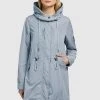 Schlussverkauf ⌛ Khujo DAYES - Parka - Blaugrau Hell, Damen 🛒