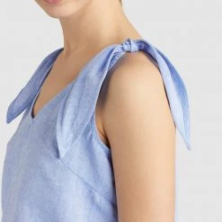 Billig 🤩 Khujo MEDINA - Bluse - Blau, Damen ❤️ -khujo Verkaufsladen 99d40b09180a4da280502f97d4a78b0e