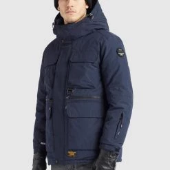 Bester Verkauf 😀 Khujo MARKS2 - Winterjacke - Dunkelblau, Herren 😍 -khujo Verkaufsladen 9b09aab751ac4c5186e5c80fadf97f03