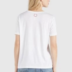 Bestpreis 😀 Khujo BANANI HEY - T-Shirt Print - Weiß, Damen ✨ -khujo Verkaufsladen 9b389d77f8d449999063000fc6bfd633