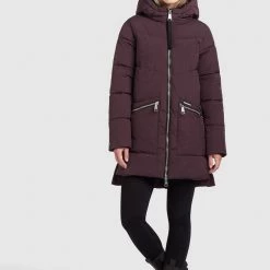 Neu 🎁 Khujo BINE - Wintermantel - Weinrot, Damen 🛒 -khujo Verkaufsladen 9b8586796802470c8cae15253b465cc1