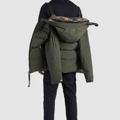 Billig 🛒 Khujo TERRY - Winterjacke - Dunkelgrün, Herren 🤩 -khujo Verkaufsladen 9bf5e5a2ec874829afa311e99027d68e