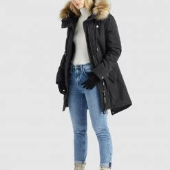 Aktion 🔥 Khujo CODISH - Wintermantel - Schwarz, Damen ✔️ -khujo Verkaufsladen 9c902c1aff4d4f1b96e777d326c8fc39