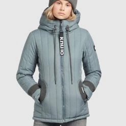 Auslauf 😀 Khujo TWEETY PRIME5 - Übergangsjacke - Blaugrau, Damen 😍