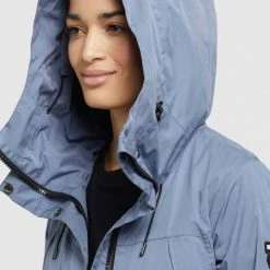 Brandneu 🤩 Khujo AIRA2 - Parka - Blau, Damen 💯 -khujo Verkaufsladen 9d6059fcbe2c469cbc8e6aee7d296073