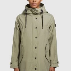 Schlussverkauf 🎁 Khujo JELLE - Parka - Graugrün, Damen ⌛