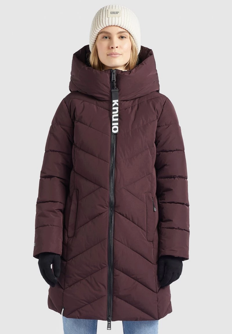 Aktion 🔥 Khujo SUVA - Wintermantel - Weinrot, Damen 🛒 1 Aktion 🔥 Khujo SUVA - Wintermantel - Weinrot, Damen 🛒