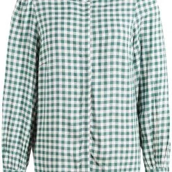 Billig 🎉 Khujo DAMINA - Bluse - Green/white, Damen 🥰 -khujo Verkaufsladen 9f0e8f174d1b4871a9d50692b8adf021