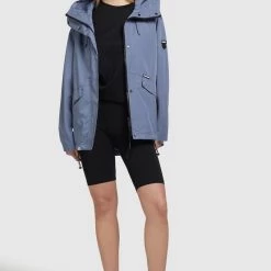 Auslauf 🛒 Khujo FRIPS - Übergangsjacke - Blau, Damen 🔔 -khujo Verkaufsladen 9f8acd6b2a54491cac65cabd21f8ea33