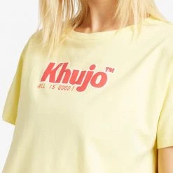 Beste Bewertungen von ✨ Khujo MARLENIA LOGO - T-Shirt Print - Yellow, Damen 🤩 -khujo Verkaufsladen 9fed80a7d9084a85a016736a13b1fc84