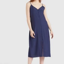 Bestpreis 🥰 Khujo VALERIYA - Freizeitkleid - Dark Blue, Damen 🔔 -khujo Verkaufsladen a00a53d30ab44ad3b4cc891139fd6e91