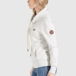 Angebote 🤩 Khujo TEMPA - Kapuzenpullover - Hellgrau Meliert, Damen ❤️ -khujo Verkaufsladen a04f26ab5e3d4ed680c38b28584e1b37