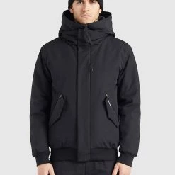 Coupon ✔️ Khujo MARSANS - Winterjacke - Schwarz, Herren 🌟