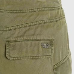Aktion 🔥 Khujo JOSLIN - Cargohose - Khaki Gewaschen, Damen 😀 -khujo Verkaufsladen a0dfeaffdc004f75a520b1cfbc003490