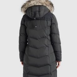 Billig 🎉 Khujo LUBECK LONG - Wintermantel - Dunkelgrau, Damen 🤩 -khujo Verkaufsladen a12f6f84a8a549ac8c9a337d00024631