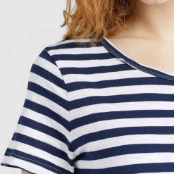 Budget 😀 Khujo VAISHALI - Jerseykleid - Blau Gestreift, Damen 😉 -khujo Verkaufsladen a368e27de0404d568fdfb744e23ad0ee