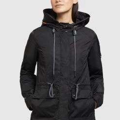 Coupon 🔥 Khujo DEBBY - Leichte Jacke - Schwarz, Damen 👍